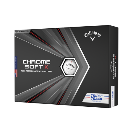 2020 Chrome Soft X Triple Track Golf Balls