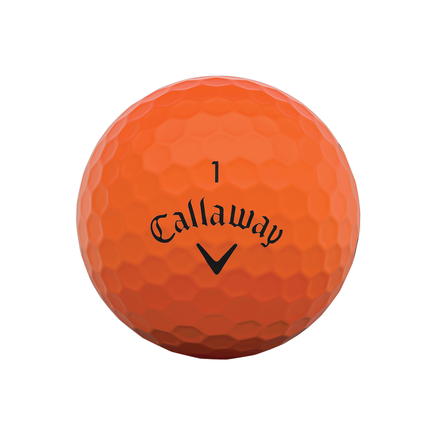 Callaway Supersoft Matte Orange Golf Balls - View 3