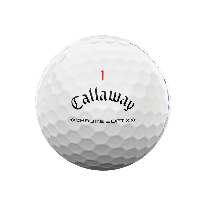Chrome Soft X Triple Track Golf Balls - View 3