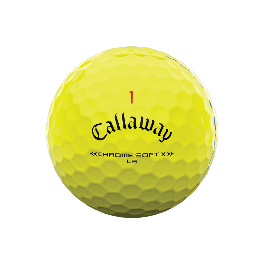 Chrome Soft X LS Yellow Golf Balls - View 3
