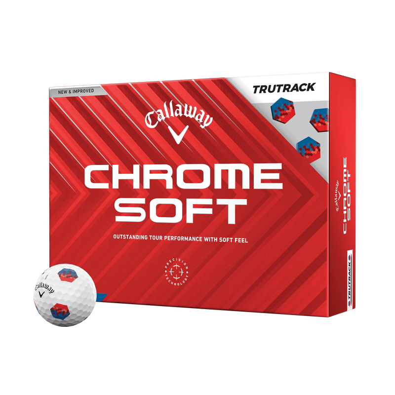 Chrome Soft TruTrack Golf Balls - View 1