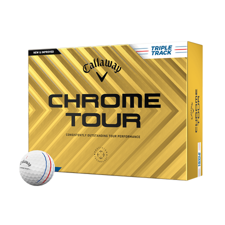 Chrome Tour Triple Track Golf Balls