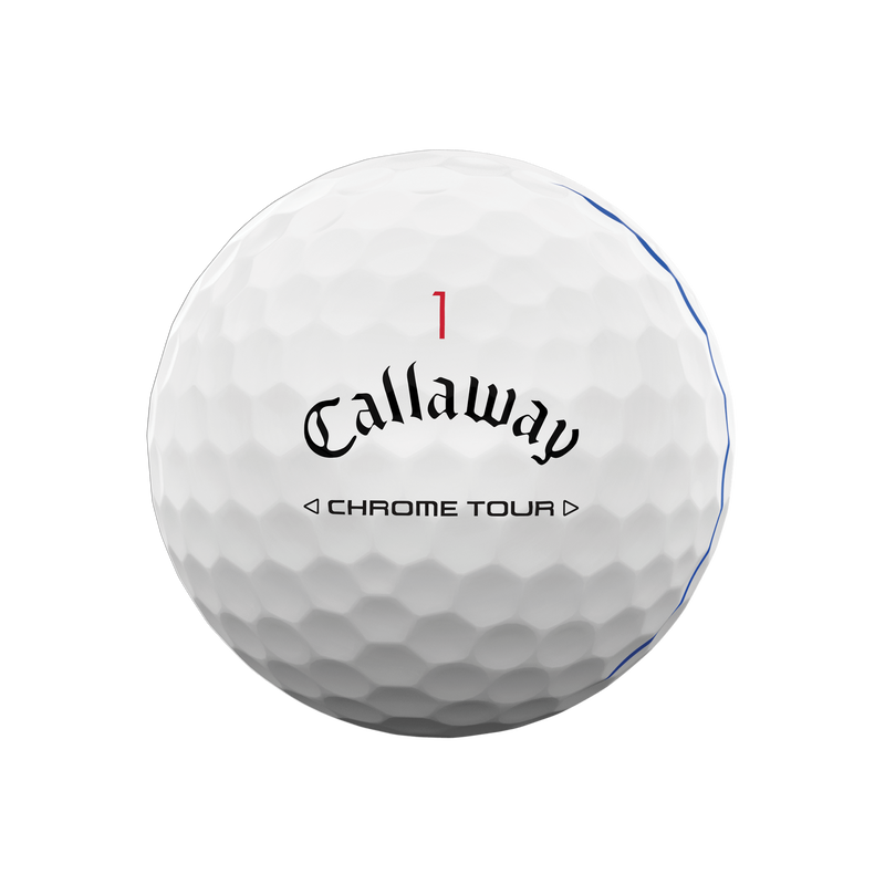 Chrome Tour Triple Track Golf Balls - View 3