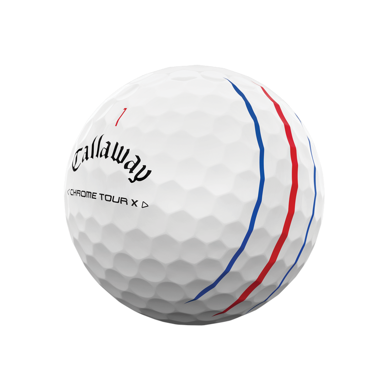 Chrome Tour X Triple Track Golf Balls - View 2