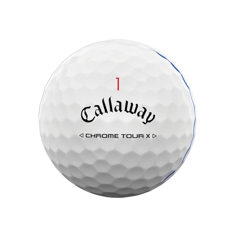 Chrome Tour X Triple Track Golf Balls - View 3