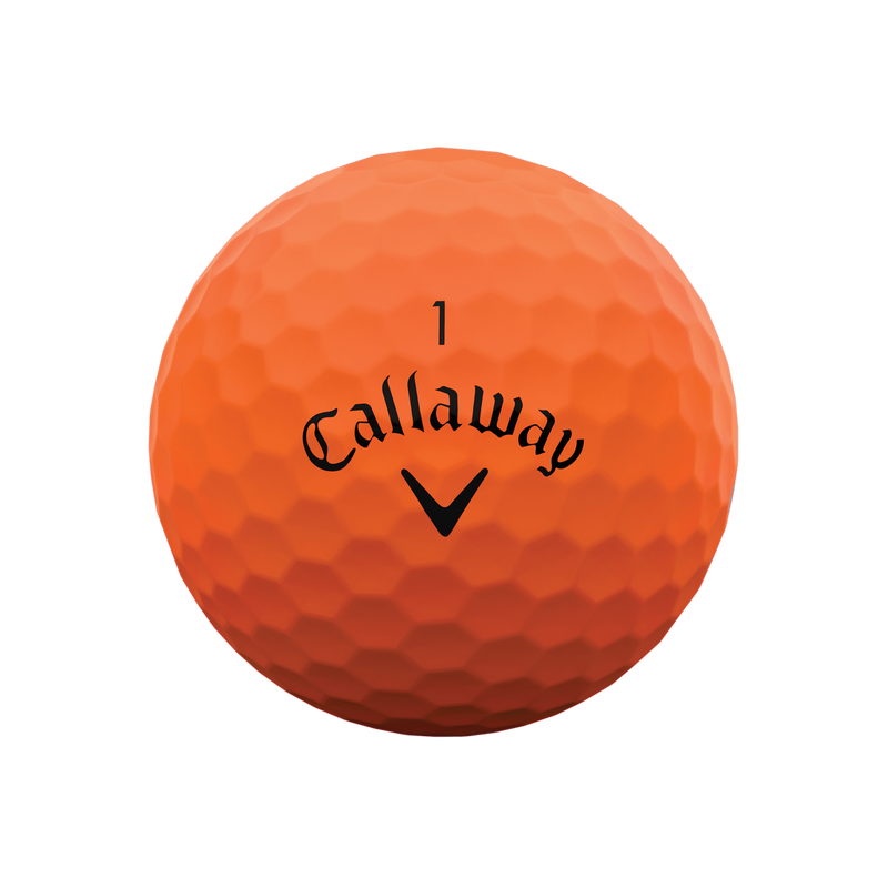 Callaway Supersoft Matte Orange Golf Balls - View 3