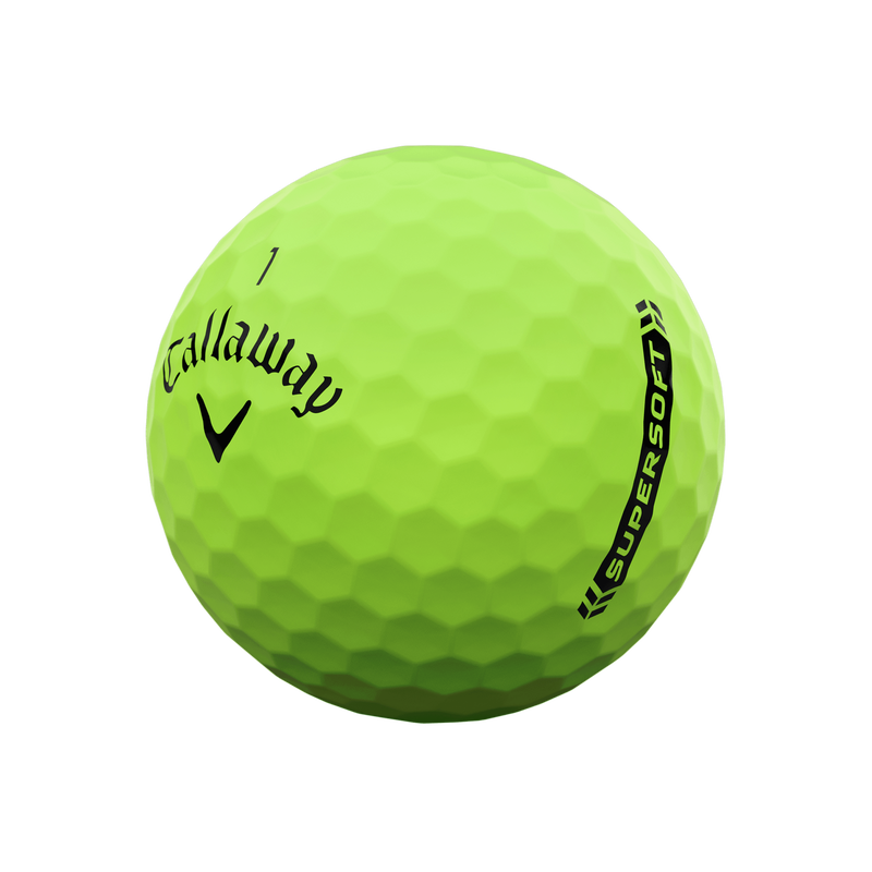 Supersoft Matte Green Golf Balls - View 2