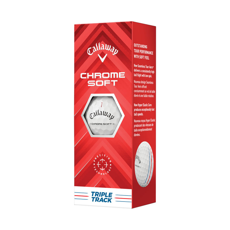 Chrome Soft Triple Track Golf Balls | spr5717608 | spr5717608