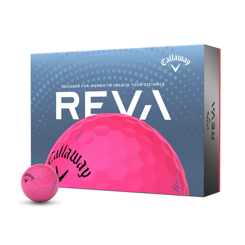 2023 REVA Pink Golf Balls - View 1
