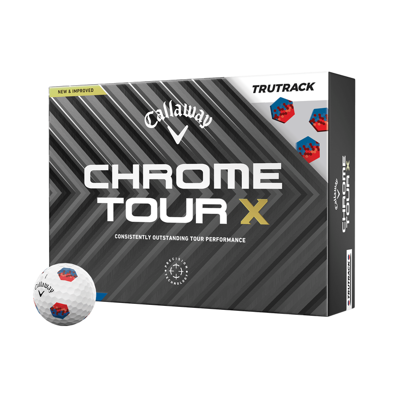 Chrome Tour X TruTrack '24 Golf Balls - View 1