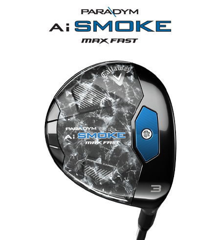 Callaway MAX FAST 7W 22° Paradym Ai Smoke MAX Fast Fairway Woods